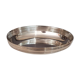 Silver metal bread basket