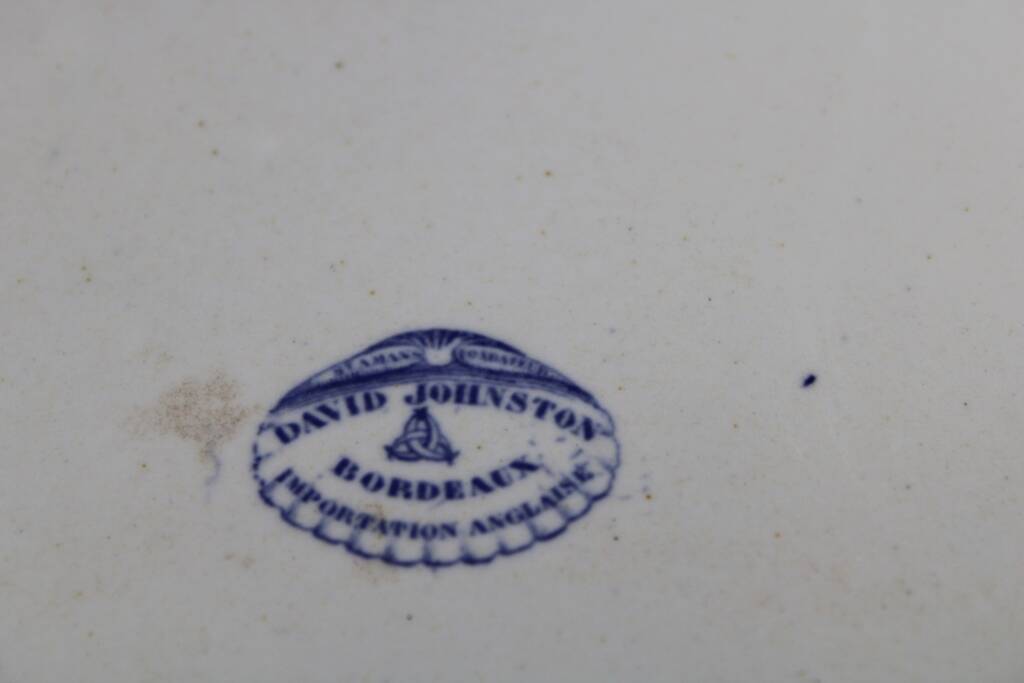 Large “thousand flowers” plate david johnston circa 1840