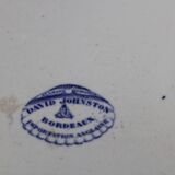 Large “thousand flowers” plate david johnston circa 1840