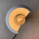 Vintage white metal O'luce table lamp Flash by Joe Colombo - Italian Design