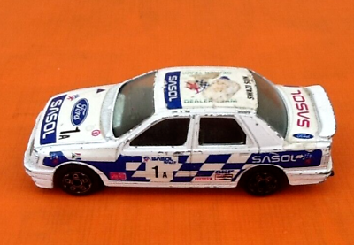Miniature car Ford Sierra Sasol Burago Scale: 1/43rd Made in Italy