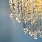 Chandelier en verre Kinkeldey