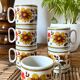 Vintage Tognana Coffee Mugs