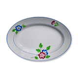 Oval ceramic dish Moulin des Loups "Véronique"