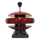 Earthenware lamp base by François Chatain, France circa 1980