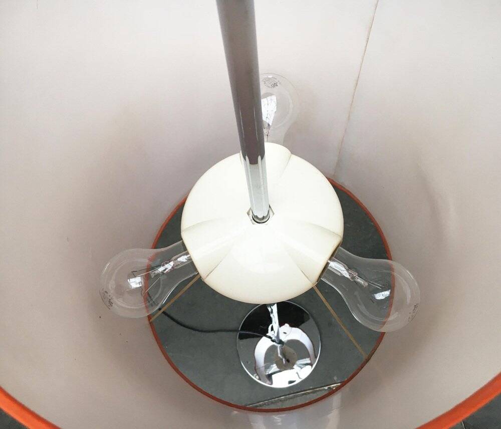 German space age floor lamp by Staff Leuchten, 1960s.