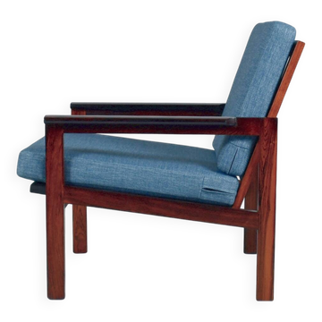 Fauteuil Capella par Illum Wikkelso pour Niels Eilersen. 1959.