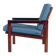 Fauteuil Capella par Illum Wikkelso pour Niels Eilersen. 1959.
