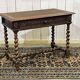 Henry II oak desk table from the early 20th century