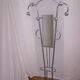 Aluminium coat hanger - art deco - 30s - 40s