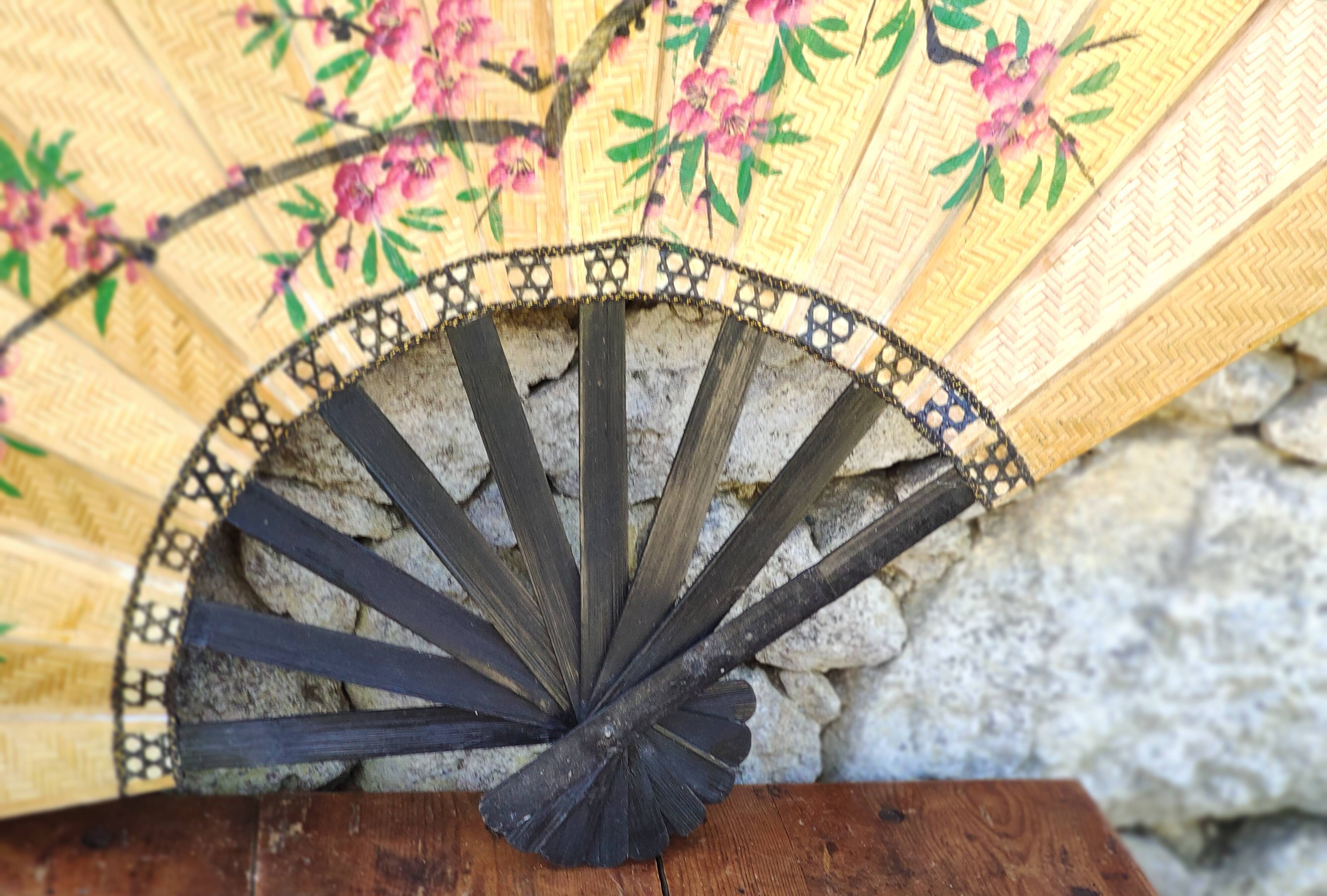 Large decorative fan