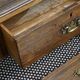 Antique Early 19th-Century English Oak Chest of Drawers/Commode