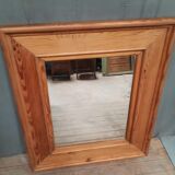 Rectangular mirror pitchpin frame