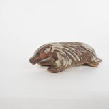 Small ceramic skunk sculpture by Tremar Pottery, United Kingdom