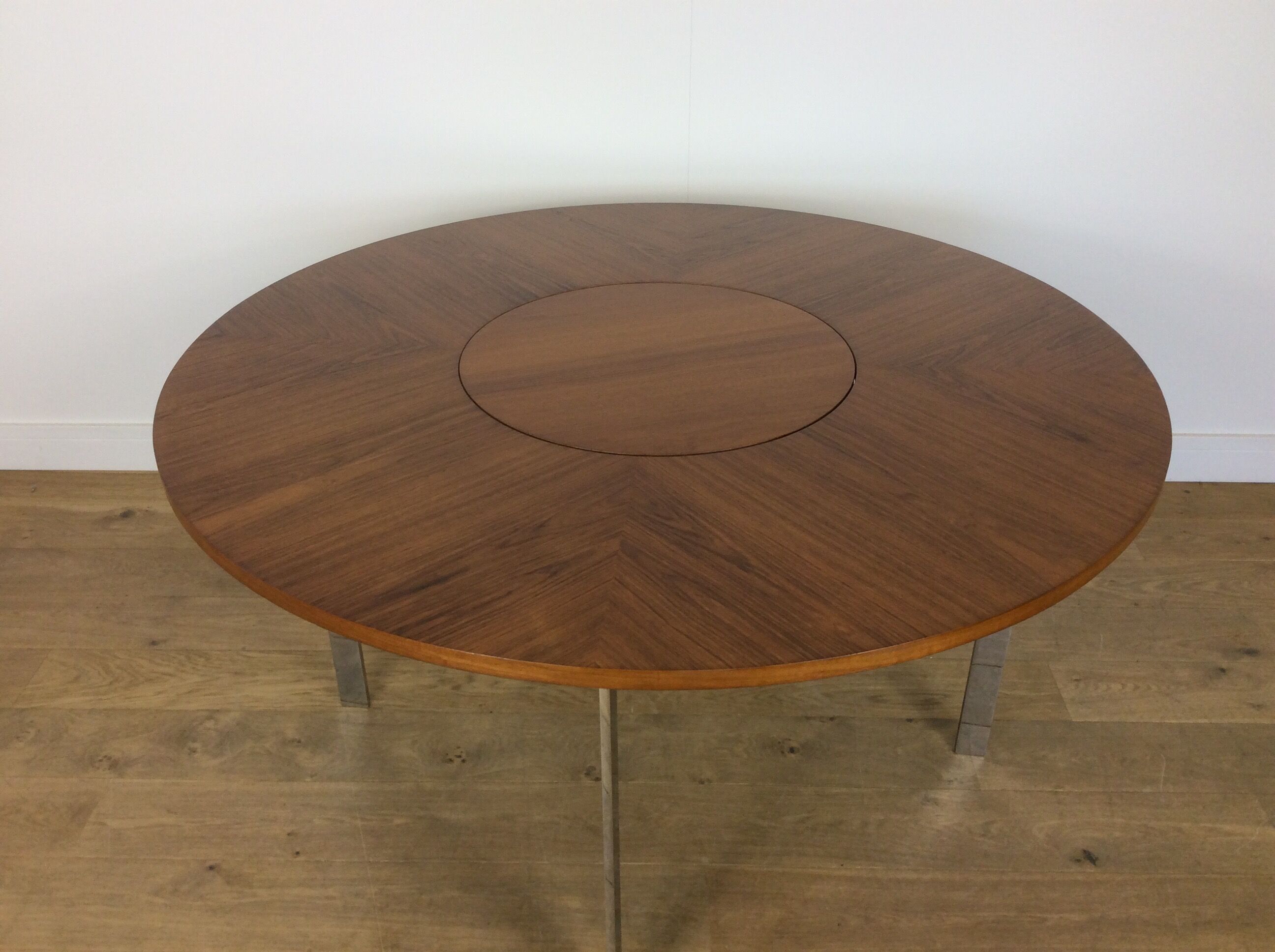 Mid century rosewood dining table by Merrow Associates