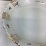 Plat rond creux made in france Porcelaine Limoges