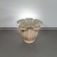 Split reed / pencil reed / rattan / bamboo bell flower side table.