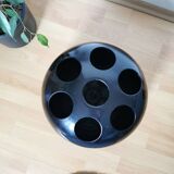 Black Dedalo Umbrella Stand by Artemide, Italian 1960s Design