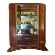 1940s silver display cabinet