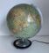 Globe vintage 1950 terrestre verre Colomb édition politique mappemonde - 34