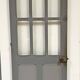 Old glass door from the early 20th century