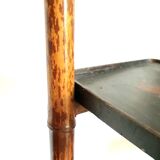Perret and Vibert shelf in bamboo and Japanese lacquer