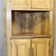 Large corner cabinet with 4 doors
