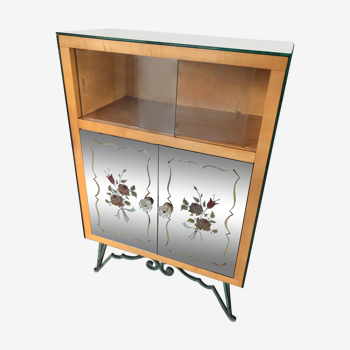 Vitrine mirroir 1950