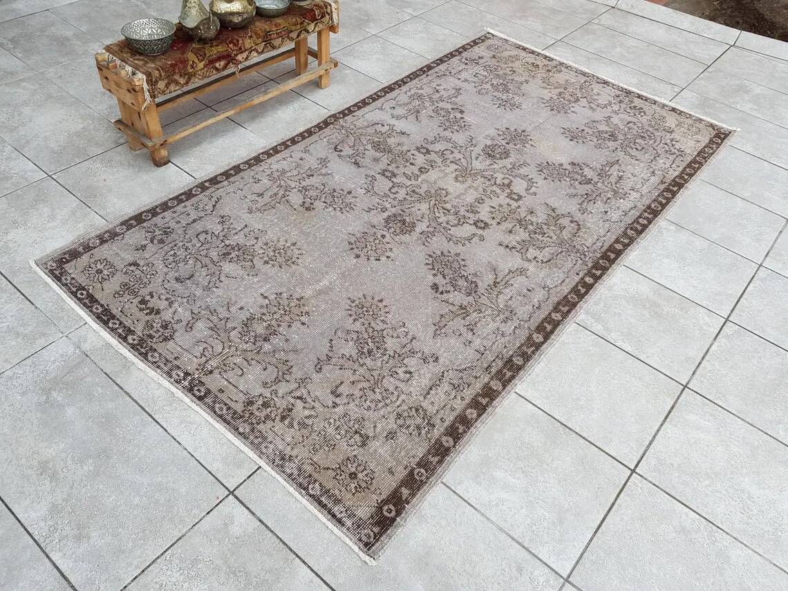 Tapis Oushak antique bohémien sku v772