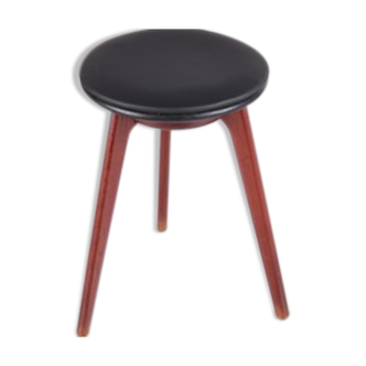 Tabouret danois de conception par Erik Buch fait par Domus danica 1960