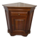 French vintage corner cabinet in solid wood by Ernest Ménard.