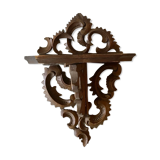 Farm wooden wall shelf