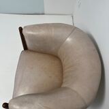 Skai barrel armchair from the 20s-30s