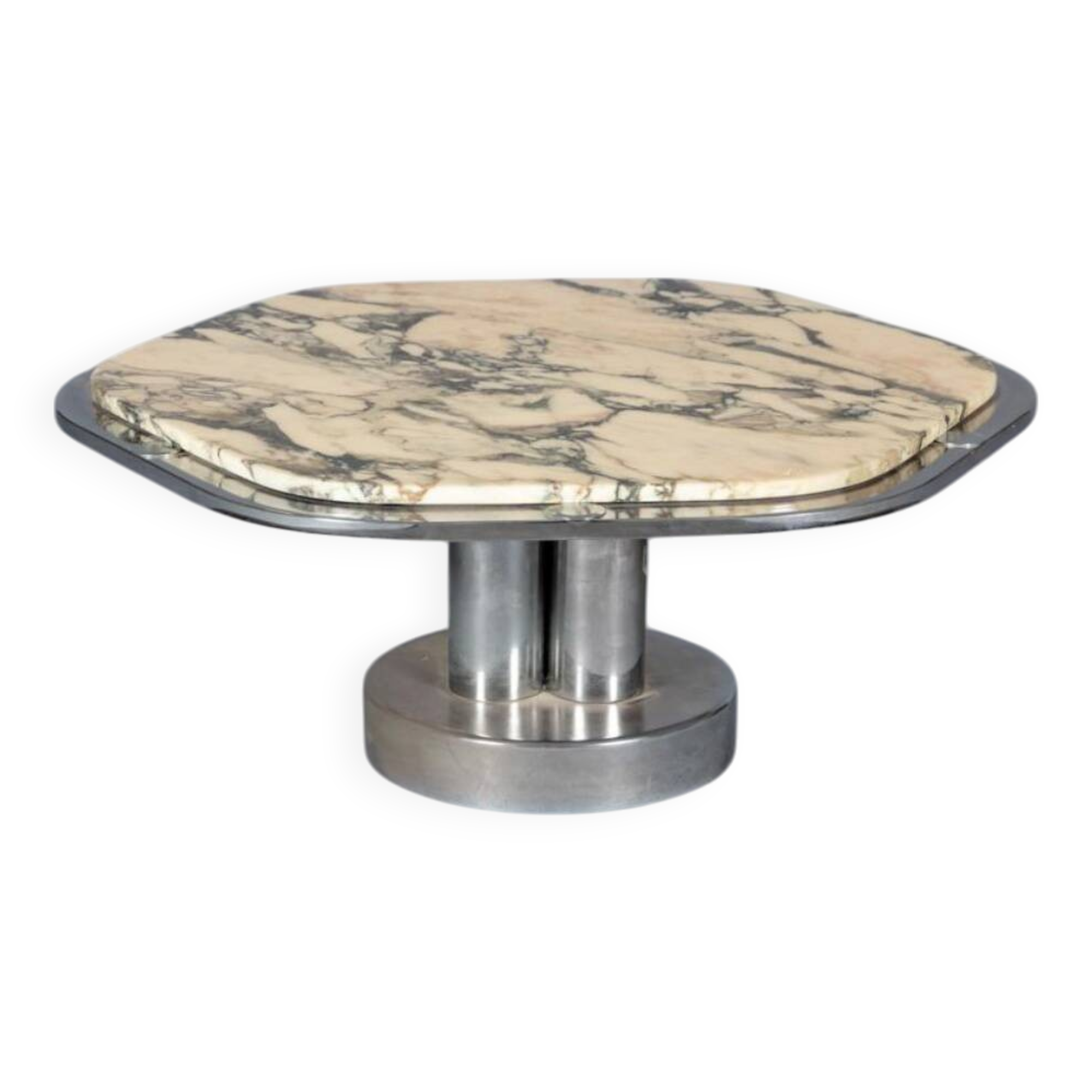 Knoll International 70 Marble Coffee Table