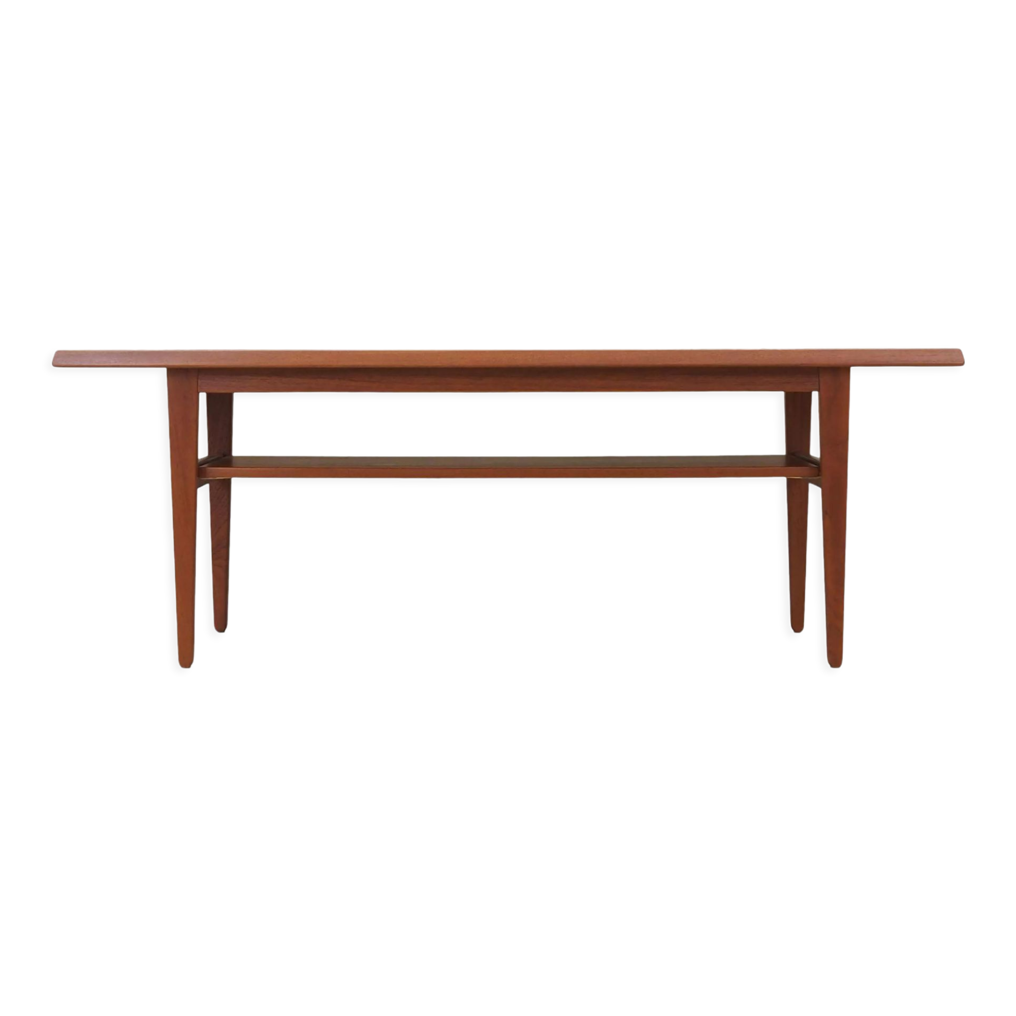 Teak coffee table, Danish design, 1970s, production: Denmark