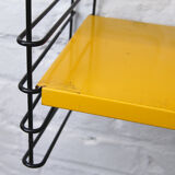 Vintage Tomado wall shelf by A. Dekker 1960s