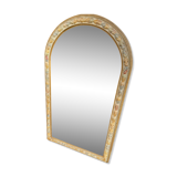 Beveled mirror plaster decoration knots and leaves