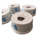 4 ramequins en porcelaine, Courrèges