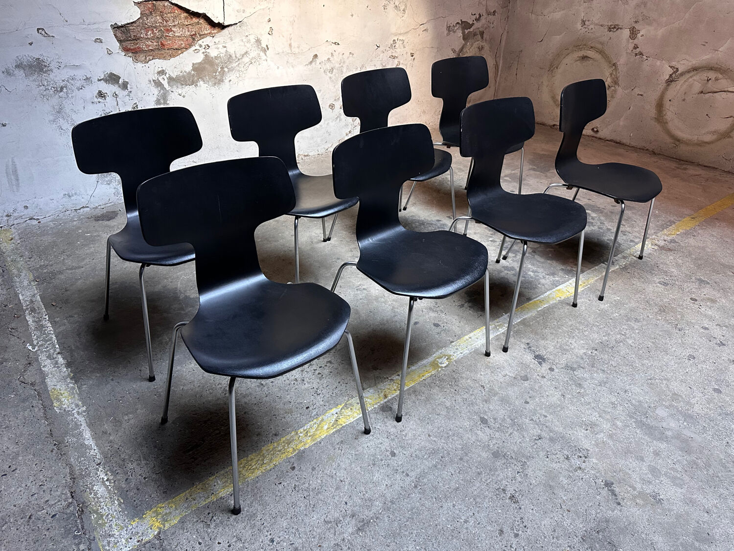 Ensemble de chaises Hammer – Fritz Hansen