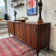 Lowboard Rosewood Chest of Drawers, Denmark 1960s/1970s, mid-c, vntg
