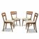 Set of 4 mid-century dining chairs, Czechoslovakia, 1960s