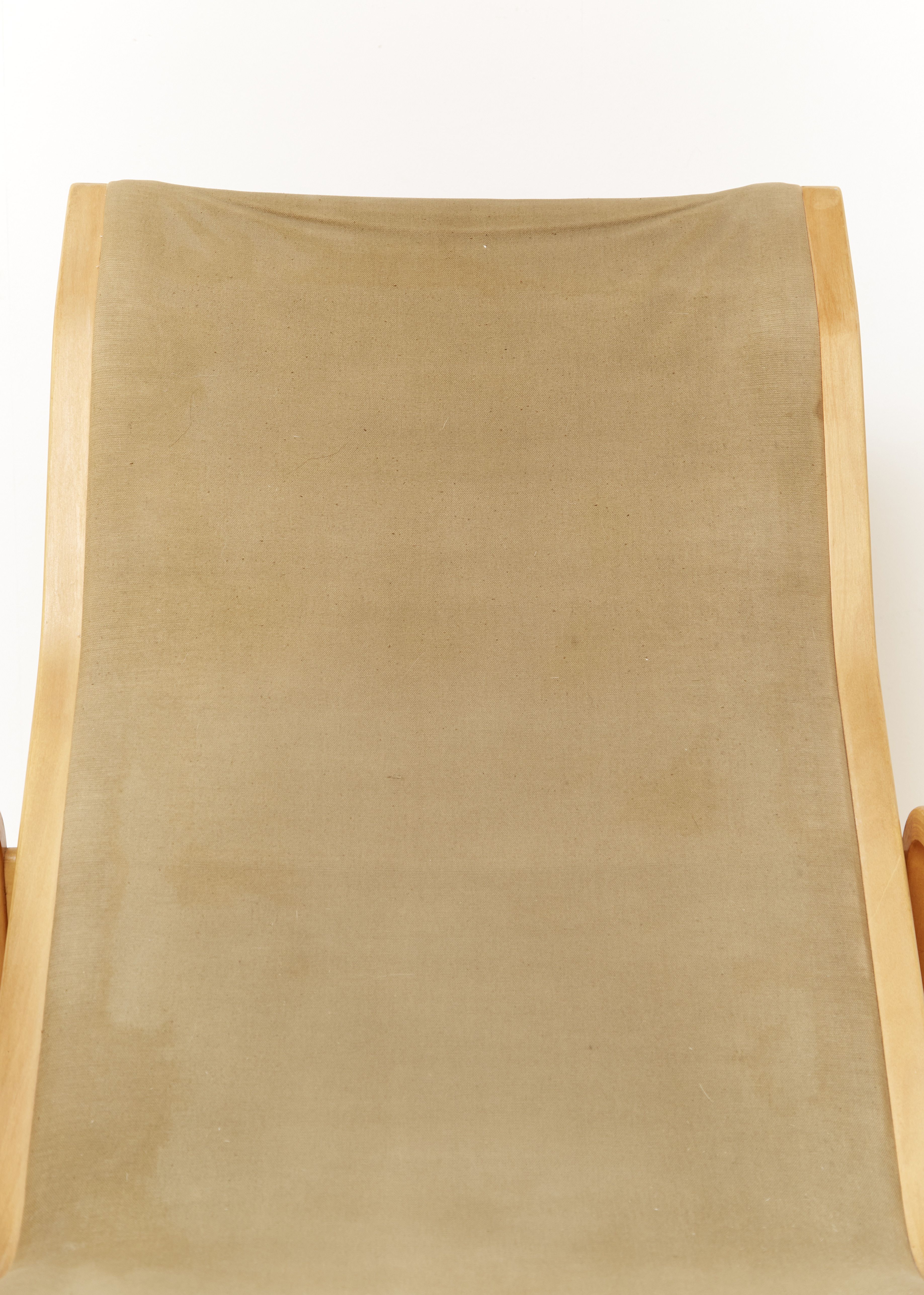 Mid-Century Pulkka lounge chair by Ilmari Lappalainen for Asko