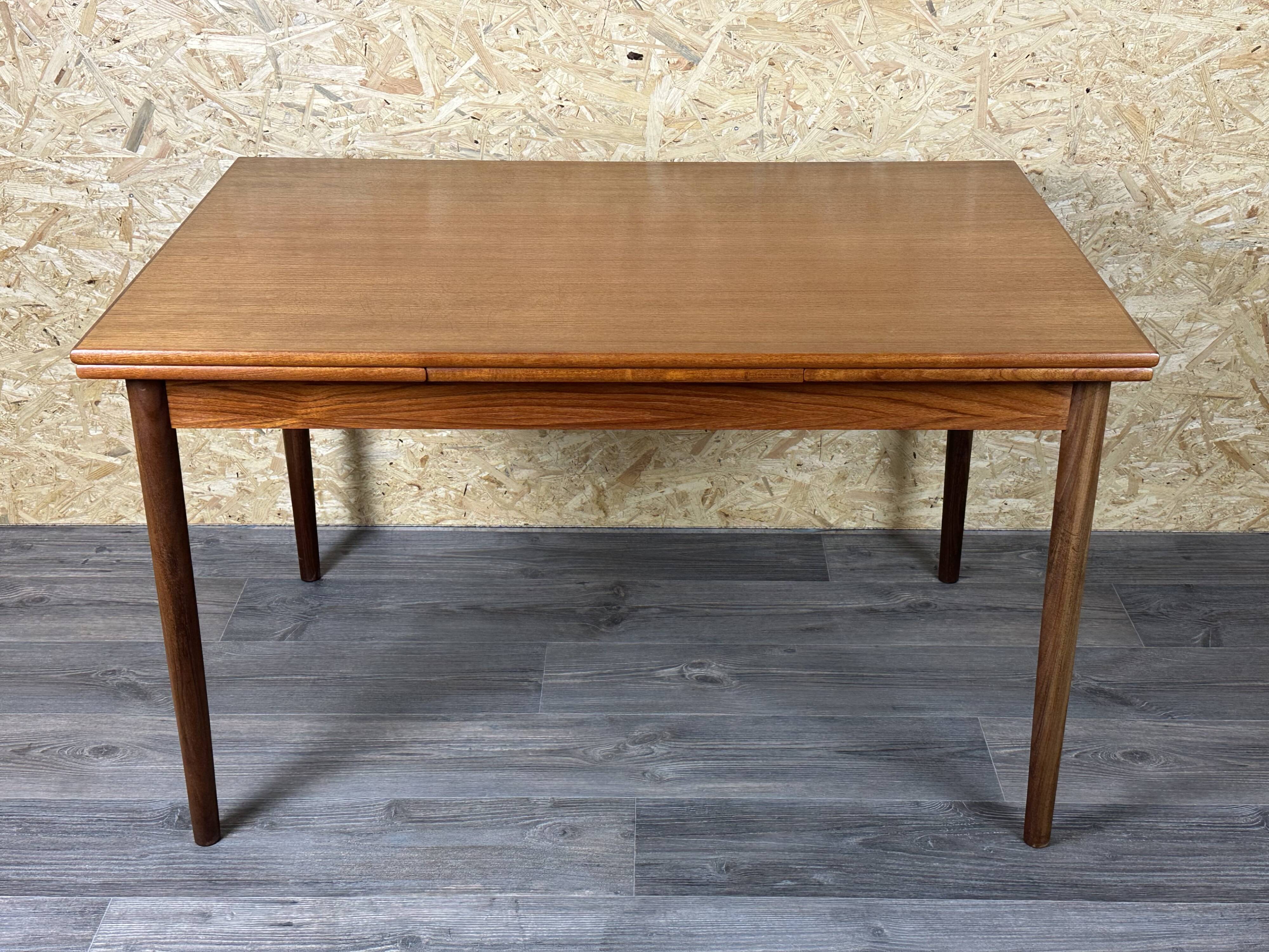 1960s/1970s Teak Dining Table Danish Modern Design Denmark