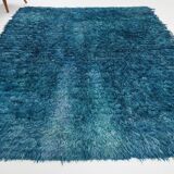 Long hairy bohemian kilim rug,268x325cm