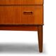 Commode en teck haute de design danois, années 1960
