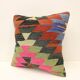 Turkish kilim cushion, 45x45 cm, kb-1395