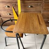 J. Hitier school desk and chair set