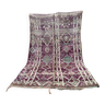 Moroccan carpet boujad purple - 214 x 350 cm