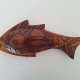 Wooden fish box