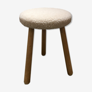 Round stool , Danish 60's